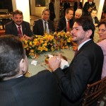 Déda e governadores do Norte e Nordeste se reúnem com a presidenta Dilma Rousseff -
