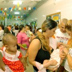 Tem início campanha de vacinação contra a paralisia infantil - O secretário de Estado da Saúde