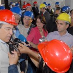 Governador Marcelo Déda visita futura instalação do MPE/SE -