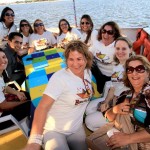 Trade Turístico de Sergipe navega no Barco do Forró - A equipe da Emsetur também esteve presente no Barco do Forró para o Trade
