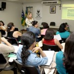 Representantes da Seed participam de videoconferência sobre a Prova Brasil 2011  - Fotos: Wandycler Júnior/Seed