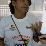 Seed promove I Festival de Atletismo e Natação para alunos com necessidades especiais - A aluna Adriene Laisa