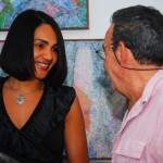 Secretária da Cultura visita ateliê do artista plástico Leonardo Alencar - Fotos: Fabiana Costa/Secult