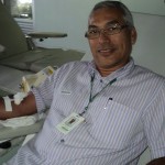 Centro de Hemoterapia de SE e Banese celebram o Dia Mundial do Doador de Sangue - A funcionária do Banese