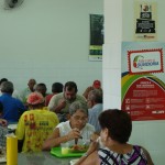 Ouvidoria Geral divulga seus serviços no Restaurante Padre Pedro - Fotos: Ascom/OGE