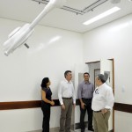 Secretário visita obras do Hospital Regional de N. Sra. do Socorro - O secretário de Estado da Saúde
