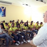 Alunos do Instituto Luciano Barreto Júnior conhecem a Codise e seu apoio à economia de SE - Fotos: Vieira Neto/Sedetec