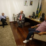 Governador reúnese com chefe de Gabinete do ministro da Saúde - Fotos: Marco Vieira/ASN
