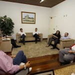 Governador reúnese com chefe de Gabinete do ministro da Saúde - Fotos: Marco Vieira/ASN