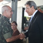 Déda recepciona comandantes militares do NE no Palácio de Veraneio -