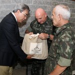 Déda recepciona comandantes militares do NE no Palácio de Veraneio -