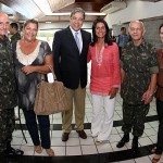 Déda recepciona comandantes militares do NE no Palácio de Veraneio -