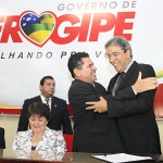 Governador Marcelo Déda empossa oficialmente um secretário e dois diretorespresidentes do Estado - Fotos: Marcos Rodrigues/ASN