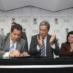 Governador Marcelo Déda firma parceria com Ministério do Trabalho e Emprego - Fotos: Marcos Rodrigues/ASN