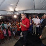 Governador Marcelo Déda inaugura rodovia que liga três povoados ao município de Tobias Barreto -