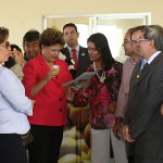 Déda reúnese com a presidenta Dilma Rousseff em Alagoas - O governador Marcelo Déda e a presidenta Dilma Rousseff / Fotos: Marcos Rodrigues/ASN