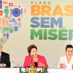 Déda participa do lançamento do 'Brasil Sem Miséria' ao lado de Dilma  -