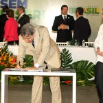 Déda participa do lançamento do 'Brasil Sem Miséria' ao lado de Dilma  -