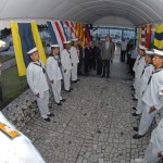 Déda prestigia a transmissão de comando da Capitania dos Portos de Sergipe -