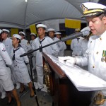 Déda prestigia a transmissão de comando da Capitania dos Portos de Sergipe -
