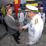 Déda prestigia a transmissão de comando da Capitania dos Portos de Sergipe -