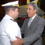Déda prestigia a transmissão de comando da Capitania dos Portos de Sergipe -