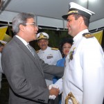 Déda prestigia a transmissão de comando da Capitania dos Portos de Sergipe -
