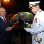 Déda prestigia a transmissão de comando da Capitania dos Portos de Sergipe -