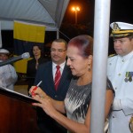 Déda prestigia a transmissão de comando da Capitania dos Portos de Sergipe -