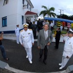 Déda prestigia a transmissão de comando da Capitania dos Portos de Sergipe -