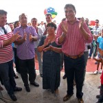 Déda entrega pavimentação e a 50ª CSF em Santana do São Francisco -