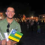 Entrega de título à Praça São Francisco emociona sergipanos - Adenilde Lima e outras professoras do Colégio Estadual Elisio Carmelo
