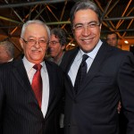 Marcelo Déda prestigia posse do poeta Amaral Cavalcante na ASL - O governador Marcelo Déda e e o mais novo membro da ASL
