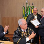 Marcelo Déda prestigia posse do poeta Amaral Cavalcante na ASL - O governador Marcelo Déda e e o mais novo membro da ASL