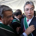 Déda recebe Medalha do Mérito Anhanguera durante solenidade no centro histórico de Goiás - Fotos: Roberto Jayme