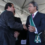 Déda recebe Medalha do Mérito Anhanguera durante solenidade no centro histórico de Goiás - Fotos: Roberto Jayme