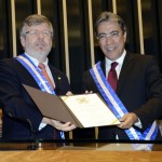 Déda homenageia o Congresso Nacional -