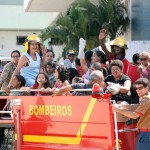 Bombeiros visitam crianças internadas no Centro de Oncologia do Huse - Fotos: Ascom/CMBSE