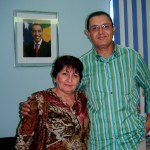 Presidente da Cohidro recebe visita da deputada Maria Mendonça - A deputada Maria Mendonça