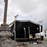 Estrutura para a festa do 8 de Julho está pronta - Fotos: Ascom/Secult