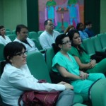 Profissionais de saúde passam por treinamento sobre eletroencefalograma - Fotos: Ascom/FHS