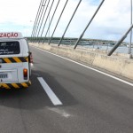Governo revitaliza sinalização da ponte Aracaju/Barra dos Coqueiros - Fotos: Mario Sousa/Seinfra
