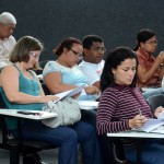 SES e sindicatos recebem orientação técnica para construção do PCCV - Fotos: Márcio Garcez/SES