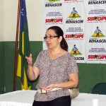 Fundação Renascer discute com municípios a execução de medidas em Meio Aberto - A diretorapresidente da Fundação Renascer