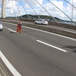 Governo revitaliza sinalização da ponte Aracaju/Barra dos Coqueiros - Fotos: Mario Sousa/Seinfra