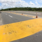 Governo revitaliza sinalização da ponte Aracaju/Barra dos Coqueiros - Fotos: Mario Sousa/Seinfra