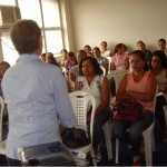 Palestra realizada pela Emdagro resulta na instalação de 20 hortas - Fotos: Ascom/Emdagro