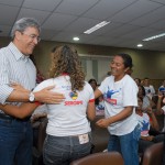Déda passa a semana em busca de investimentos para SE - Déda assina termo que isenta mais de 5 mil alunos da inscrição do vestibular da UFS / Foto: Marcelle Cristinne/ASN