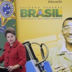 Sergipe ganha quatro novos Institutos Federais de Educação - A presidenta Dilma Rousseff durante o anúncio em Brasília / Fotos: Wilson Dias/ABr