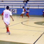 Disputas de futsal agitaram os Jogos da Primavera na tarde da última terçafeira -